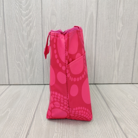 Thirty-one Pink Circle Spiral Thermal 31 Lunch Bag - Picture 5 of 10